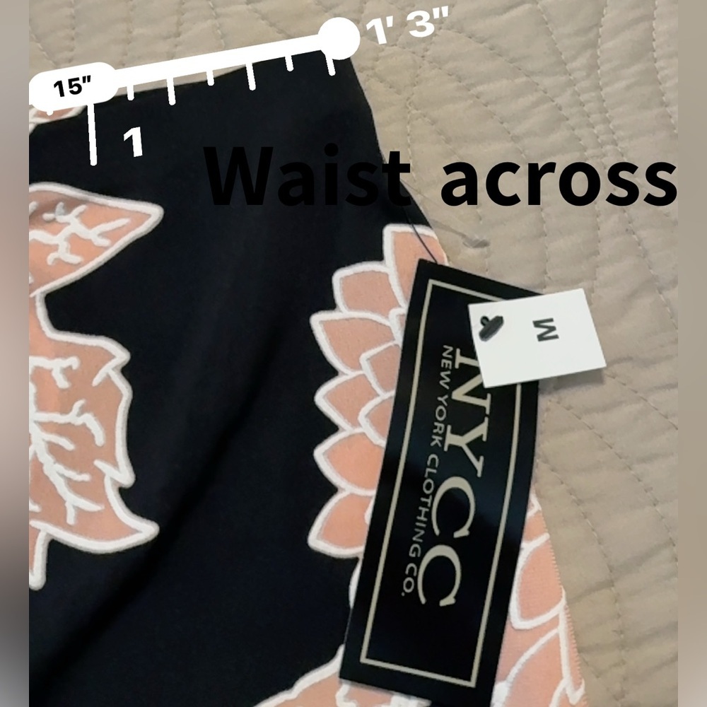 💡𝗡𝗪𝗧-𝗩𝗧𝗚 𝗬𝟐𝗞 𝗡𝗬𝗖𝗖 𝗕𝗟𝗔𝗖𝗞 𝗣𝗢𝗡𝗧𝗘 𝗣𝗘𝗔𝗖𝗛 𝗘𝗠𝗕𝗢𝗦𝗦𝗘𝗗 𝗙𝗟𝗢𝗥𝗔𝗟 𝗠𝗜𝗗𝗜 𝗦𝗞𝗜𝗥𝗧 - Picture 6 of 8